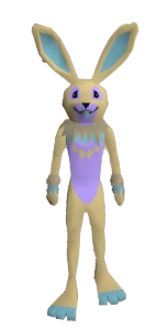 Luminous Bunny Set Equipped.png