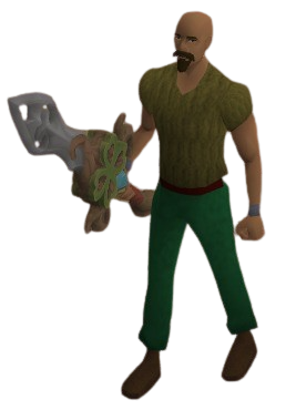 Four Leaf Clover Sword Equipped.png