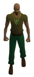 Four Leaf Clover Amulet Equipped.png